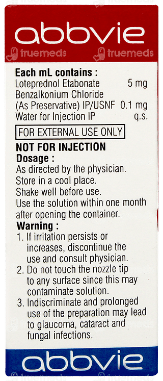 L Pred Ophthalmic Suspension 5ml