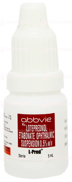 L Pred Ophthalmic Suspension 5ml L Pred Ophthalmic Suspension 5ml