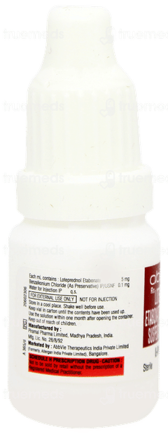 L Pred Ophthalmic Suspension 5ml L Pred Ophthalmic Suspension 5ml