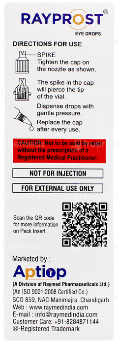 Rayprost Eye Drops 3ml
