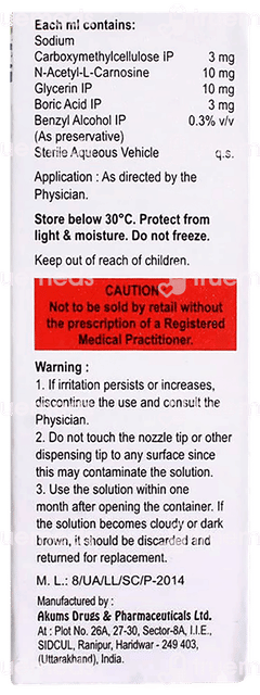 Aquanac Eye Drops 10ml