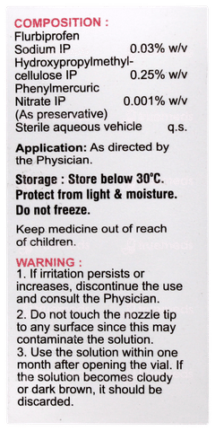 Flurbin Eye Drops 5ml