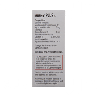 Milflox Plus 0.4 Eye Drops 5ml
