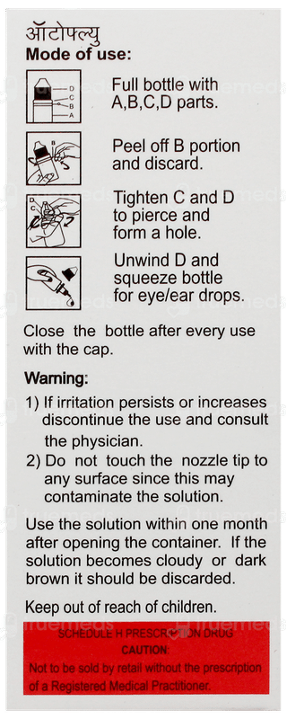 Otoflu Eye/Ear Drops 5Ml