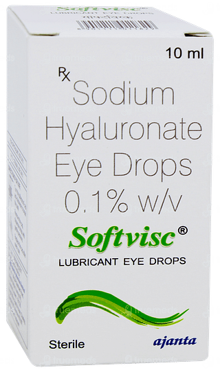 Softvisc 0.1 % Eye Drops 10 ML