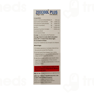 Zeecool Plus Eye Drops 10ml