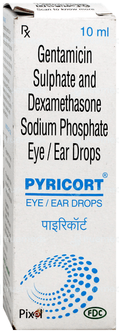 Pyricort Eye/Ear Drops 10Ml