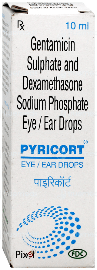Pyricort Eye/Ear Drops 10Ml