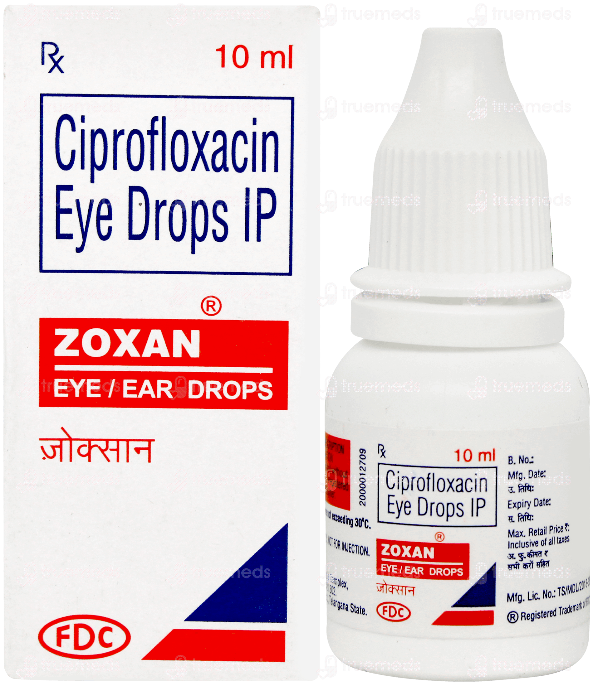 Zoxan Eye/Ear Drops 10Ml