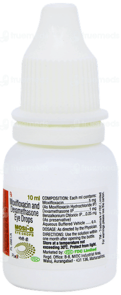 Mosi D Eye Drops 10ml Mosi D Eye Drops 10ml