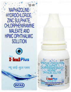 New I Kul Plus Eye Drops 10ml