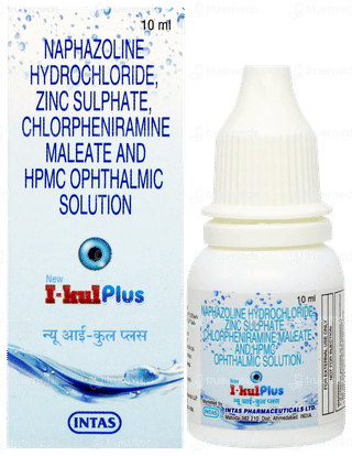 New I Kul Plus Eye Drops 10ml