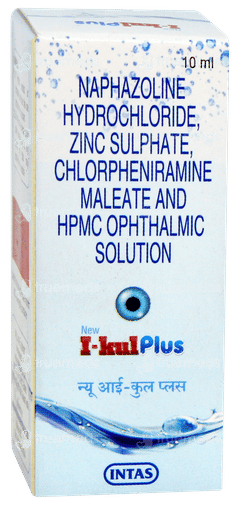 New I Kul Plus Eye Drops 10ml
