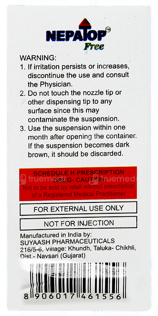 Nepatop Free Eye Drops 5ml