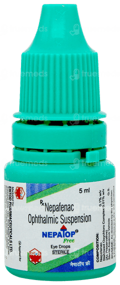 Nepatop Free Eye Drops 5ml