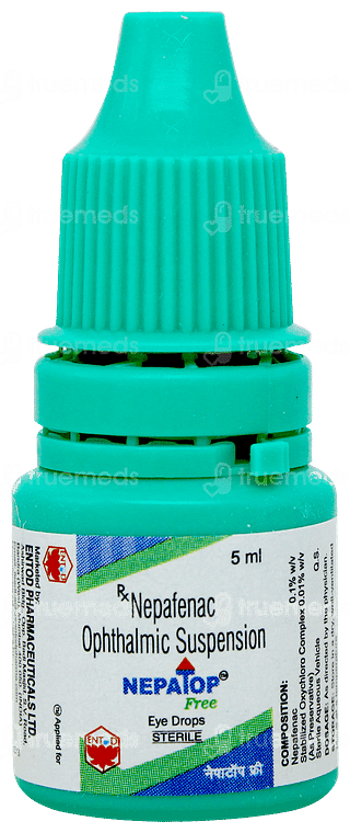 Nepatop Free Eye Drops 5ml