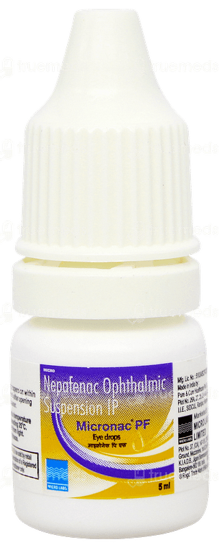 Micronac Pf Eye Drops 5ml