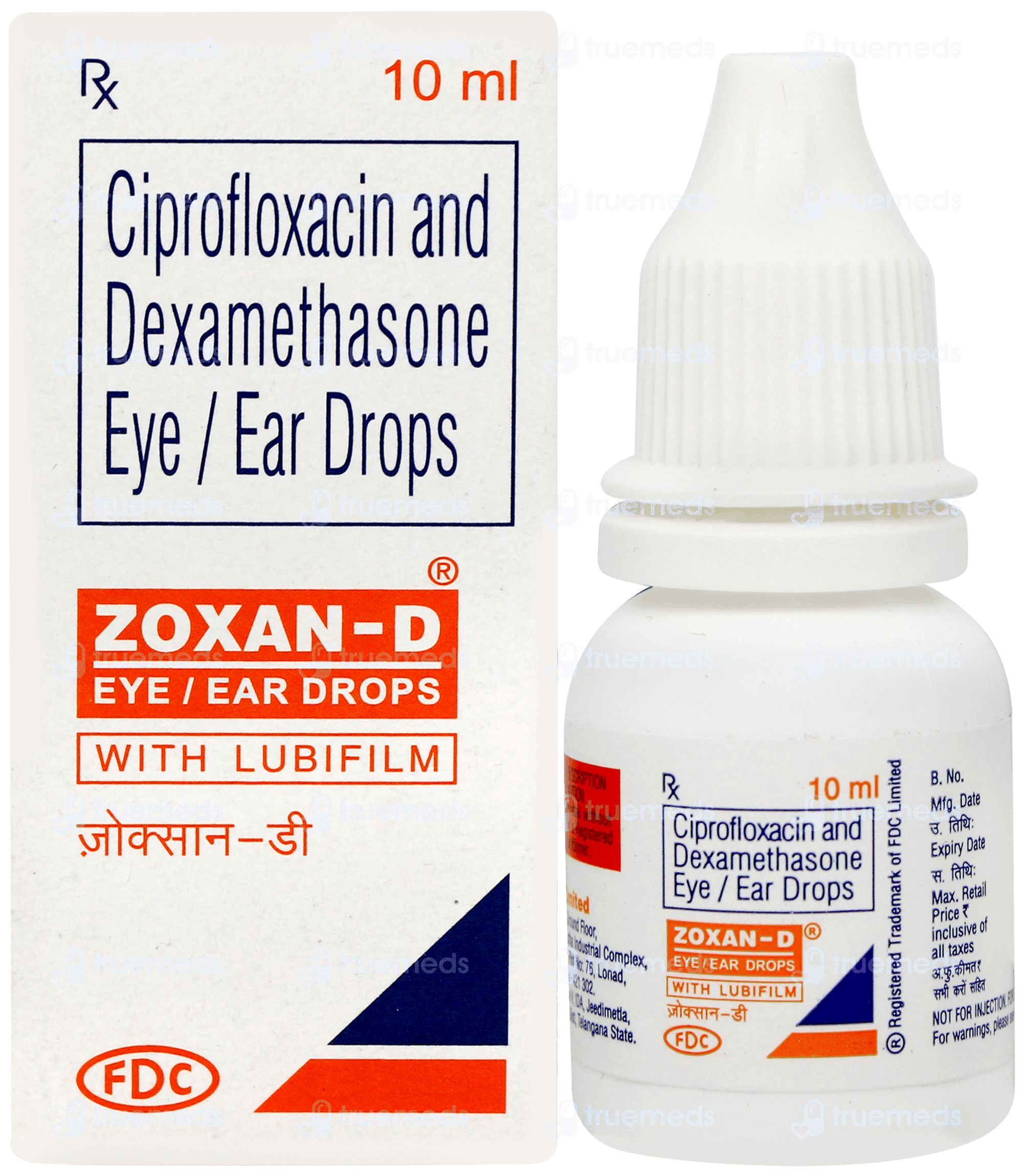 Zoxan D Eye/Ear Drops 10Ml