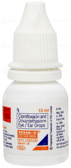 Zoxan D Eye/ear Drops 10ml