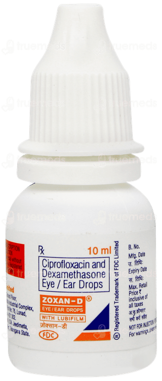 Zoxan D Eye/ear Drops 10ml