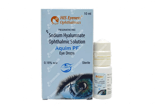 Aquim Pf 0.18 % Eye Drop 10 ML