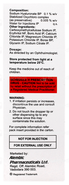 Resync Ophthalmic Solution 10ml