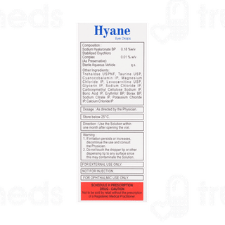 Hyane Eye Drops 5ml