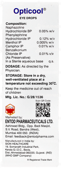 Opticool Eye Drops 10ml