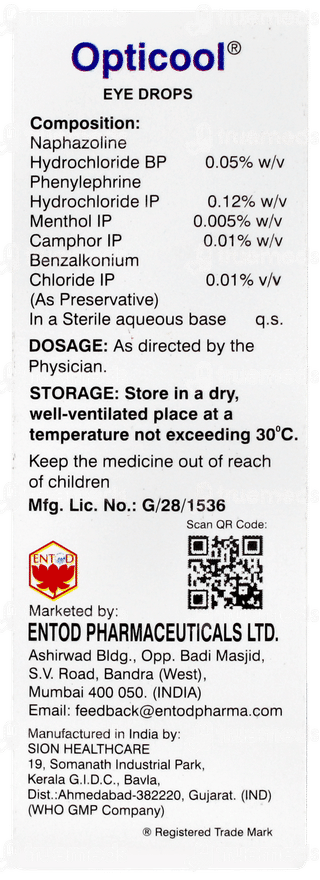 Opticool Eye Drops 10ml