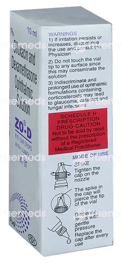 Zo D Eye/ear Drops 10ml