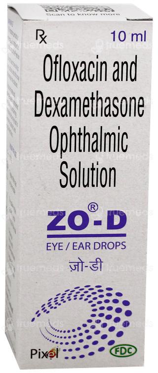Zo D Eye/Ear Drops 10Ml