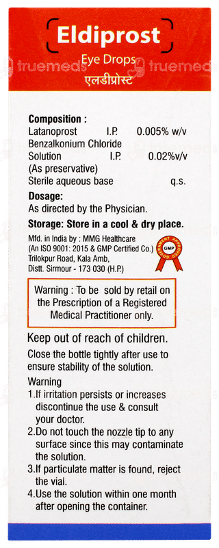 Eldiprost Eye Drops 2.5ml