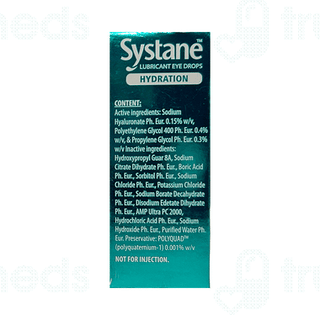 Systane Hydration Lubricant Eye Drops 10ml