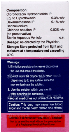 Cipcoz D Eye/Ear Drops 10Ml Cipcoz D Eye/Ear Drops 10Ml