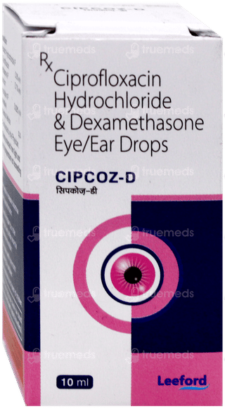 Cipcoz D Eye/Ear Drops 10Ml