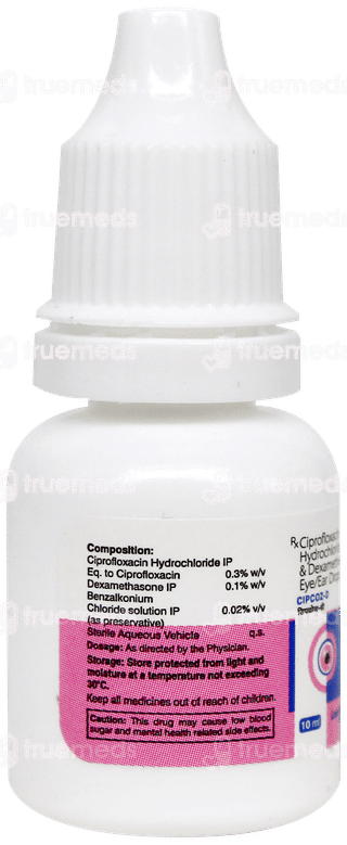 Cipcoz D Eye/Ear Drops 10Ml