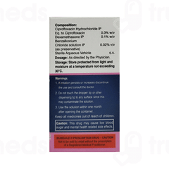 Cipcoz D Eye/ear Drops 10ml Cipcoz D Eye/ear Drops 10ml