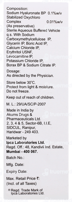 Hylosurge Eye Drops 10ml