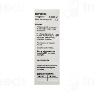 Travoprostin Eye Drops 5Ml