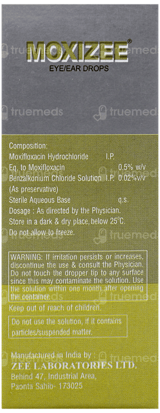 Moxizee Eye/ear Drops 10ml