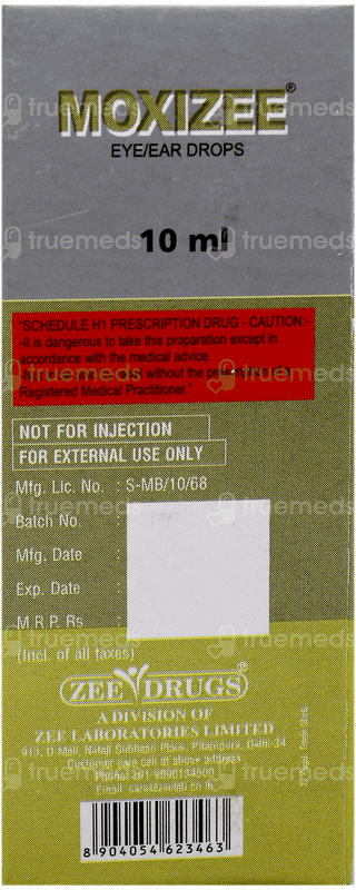 Moxizee Eye/ear Drops 10ml