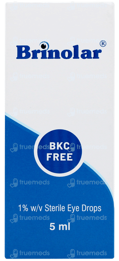 Brinolar Bkc Free Eye Drops 5ml