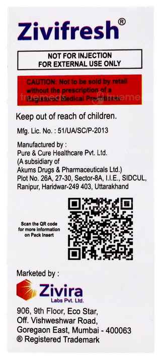 Zivifresh Eye Drops 10ml