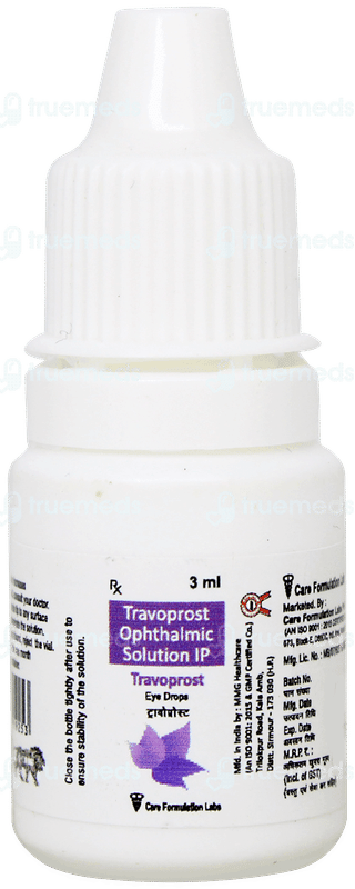 Travoprost Eye Drops 3ml