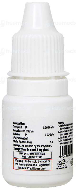 Travoprost Eye Drops 3ml