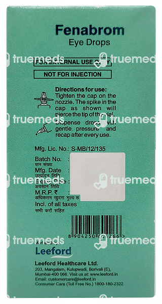 Fenabrom 0.09% Eye Drops 5 ML