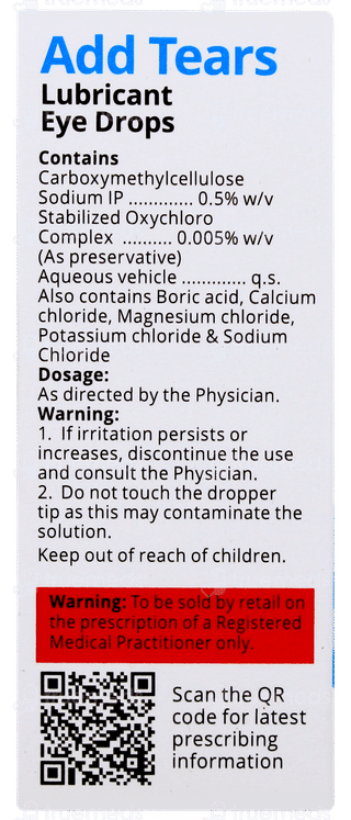Add Tears Eye Drops 10ml