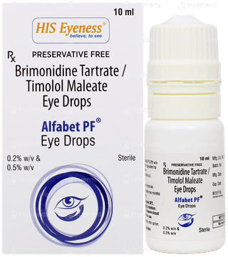 Alfabet Pf Eye Drops 10Ml