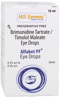 Alfabet Pf Eye Drops 10Ml