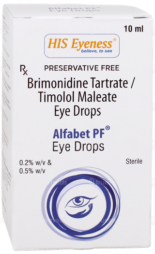 Alfabet Pf Eye Drops 10Ml